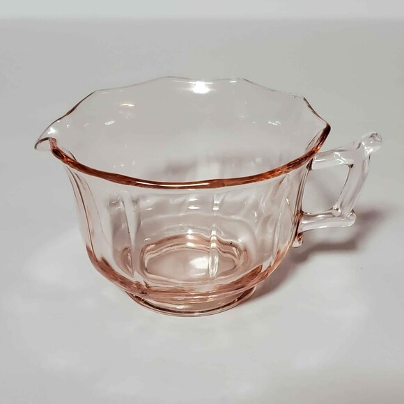 Cambridge Classics Pink Depression Glass Creamer Vintage - Picture 1 of 9
